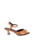 SANDÁLIA PEEP TOE EM VERNIZ CARAMELO E SALTO MÉDIO na internet