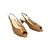 Imagem do SCARPIN PEEP TOE EM COURO CARAMELO FECHAMENTO SLINGBACK E SALTO BAIXO