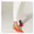 SCARPIN SLINGBACK ANABELA EM COURO VERNIZ LARANJA SUNSET