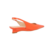 SCARPIN SLINGBACK ANABELA EM COURO VERNIZ LARANJA SUNSET - loja online