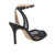 Imagem do SANDÁLIA SALTO ALTO PEEP TOE MESH PRETO