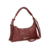 Imagem do BOLSA BAGUETE PEQUENA ALÇA TRANÇADA MALBEC