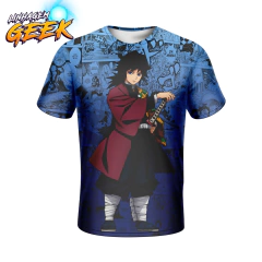 Camisa Mangá Giyu Tomioka