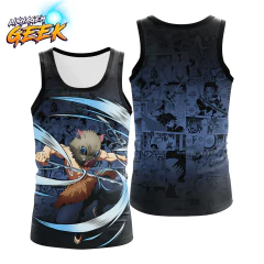 Camiseta Regata Mangá Kimetsu no Yaiba - Inosuke