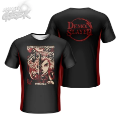 Camisa Black - Kyojuro Rengoku