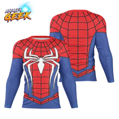 Camisa Manga Longa Uniforme Spider