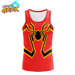 Camiseta Regata - Logo Spider Man Aranha de ferro