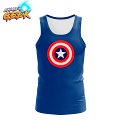 Camiseta Regata - Capitão América Classico