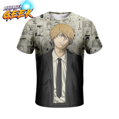 Camisa Mangá Denji - Terno