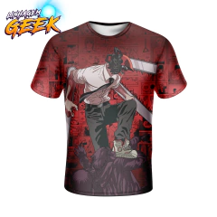Camisa Mangá Chainsaw Man