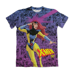 Camisa Mangá - Jean Grey