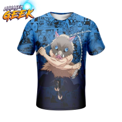 Camisa Mangá Inosuke Hashibira - V.3