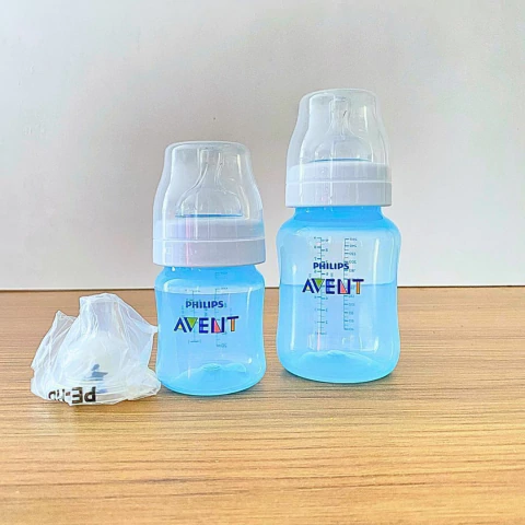 PACK MAMAD ANTI COL 260ML+125ML+ BICO 4 AZUL/SCY119/15