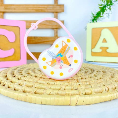 PORTA CHUPETA DEC.MNA BICHINHOS PLASUTIL