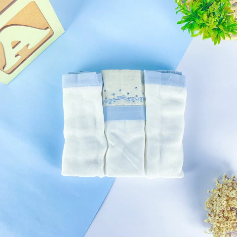 KIT CUEIRO C/ 3 UN LT NATURE ABB 80X80 CM ROLINHOS