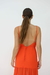 VESTIDO DECOTE COSTAS CORAL