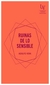 ruinas de lo sensible vera edith vera uv None