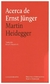 acerca de ernest junger - martin heidegger