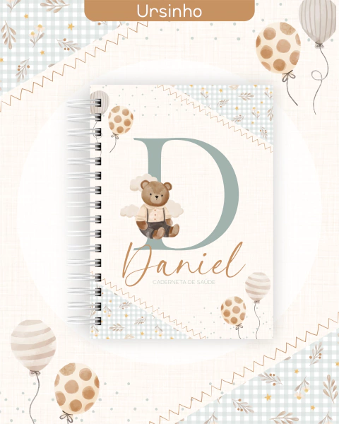 CADERNETA VACINAÇÃO - URSINHO - comprar online