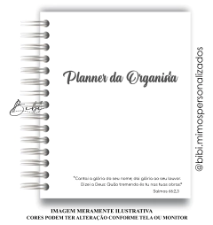 PLANNER DA ORGANISTA - LETICIA