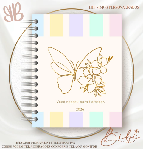 AGENDA 2026 - BORBOLETA CANDY - comprar online