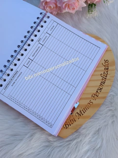 REGISTRO ESPAÇO INFANTIL - CORDEIRINHO LISTRA - Bibi Mimos Personalizados