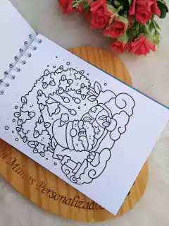 LIVRO DE COLORIR - NATAL - loja online