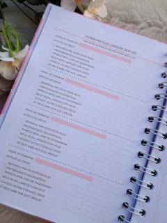 PLANNER DORAMEIRA -ROSA - Bibi Mimos Personalizados