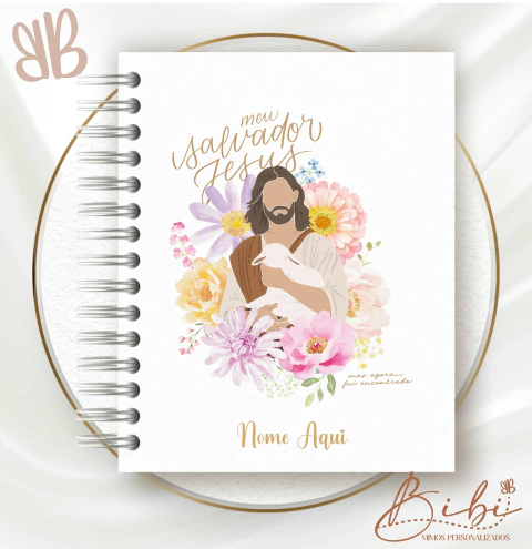 CADERNO A5 PAUTADO - JESUS - comprar online