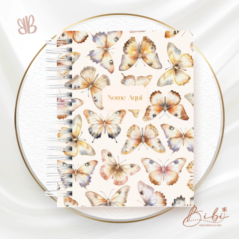 CADERNO A5 - BORBOLETAS - comprar online