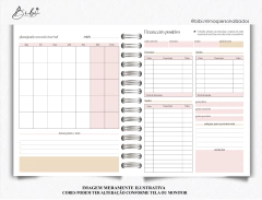 AGENDA 2 DIAS POR PÁGINA - ALFABETO CLEAN - loja online
