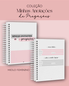 CADERNO PREGAÇÃO - ROSAS - comprar online