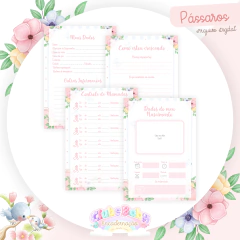 CADERNETA VACINAÇÃO - PASSARINHO - comprar online