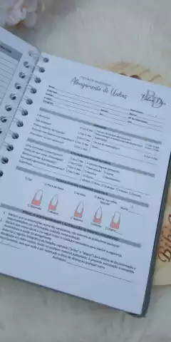 FICHA ANAMNESE UNHAS - ROSA na internet