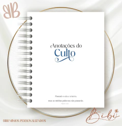 ANOTAÇÃO DO CULTO - CHIQUE na internet