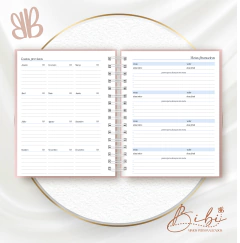 PLANNER FINANCEIRO - FLORAL - loja online