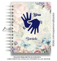 CADERNO A5 - FLORAL VINTAGE - comprar online