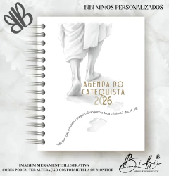 AGENDA DO(A) CATEQUISTA - JESUS É O CAMINHO - Bibi Mimos Personalizados