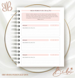 AUXILIAR DE JOVENS E MENORES - BORDO FLORAL - Bibi Mimos Personalizados