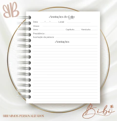 Imagem do ANOTAÇÃO DO CULTO - AMOR E GRAÇA