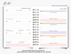 AGENDA 2 DIAS POR PÁGINA - OLHO GREGO - loja online