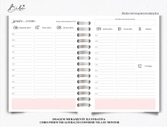 AGENDA VISÃO SEMANAL - BICICLETA - comprar online