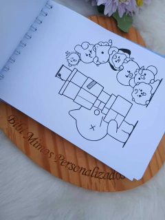 ARMY - LIVRO DE COLORIR - Bibi Mimos Personalizados