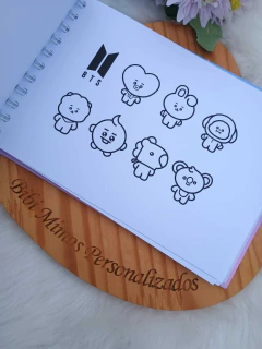 ARMY - LIVRO DE COLORIR - Bibi Mimos Personalizados