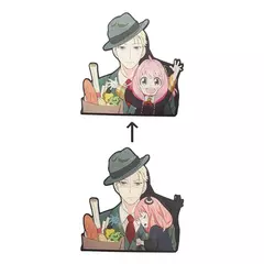 Anya y Loid - Spy x Family (Sticker 3D)