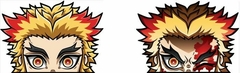 Rengoku mirada - Demon Slayer (Sticker 3D) - comprar online