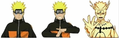 Naruto transformacion (Sticker 3D) - comprar online