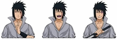 Sasuke - Naruto (Sticker 3D) - comprar online