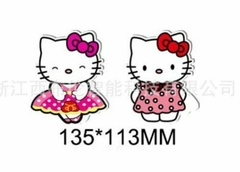 Kitty vestido - Sanrio (Sticker 3D - comprar online