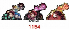 Tanjiro ataques - Demon Slayer (Sticker 3D) - comprar online